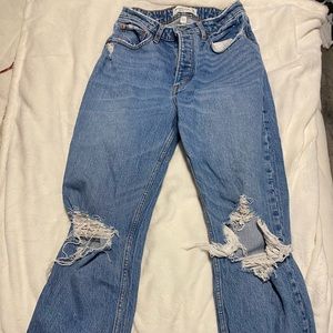Abercrombie Curve Love Dad Jeans